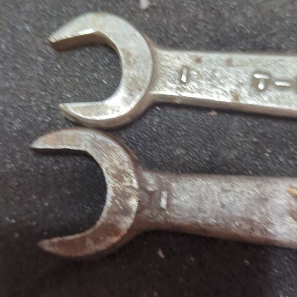 Antique Ford Open End Wrenchs T-1917/ 1-2 Stamp 5-1/2" Long - Picture 8 of 9